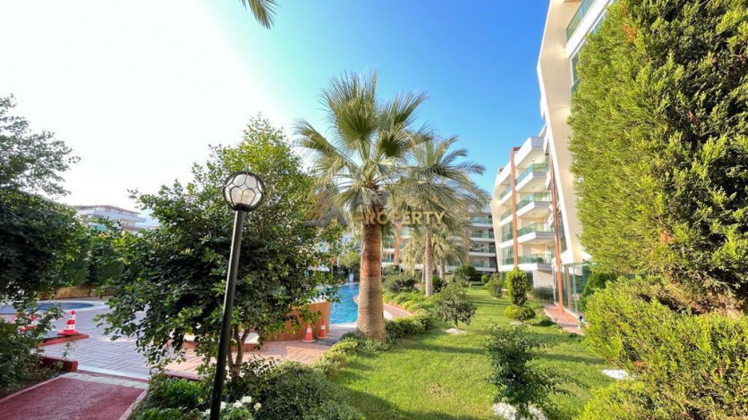 Квартира 2+1 с новой мебелью в комплексе с развитой инфраструктурой в районе Оба, 120 м2 - Ракурс 34