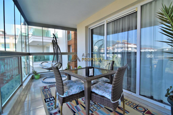 Квартира 2+1 с новой мебелью в комплексе с развитой инфраструктурой в районе Оба, 120 м2 - Ракурс 37