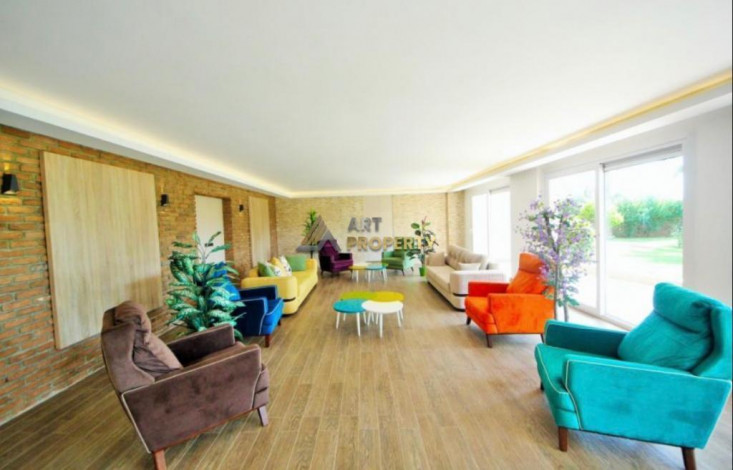 Квартира 2+1 с новой мебелью в комплексе с развитой инфраструктурой в районе Оба, 120 м2 - Ракурс 38