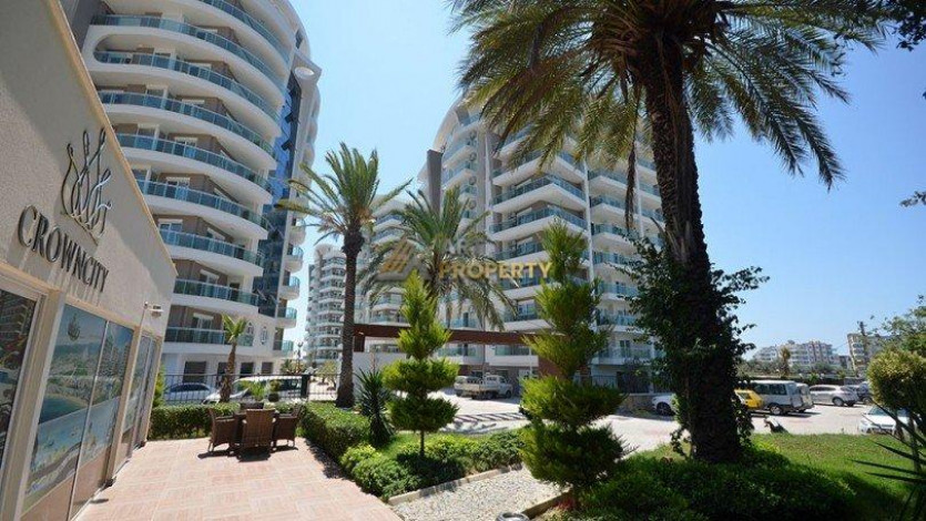 Трехкомнатная квартира 2+1 в жилом комплексе с богатой инфраструктурой в районе Авсалар, 110м2 - Ракурс 7