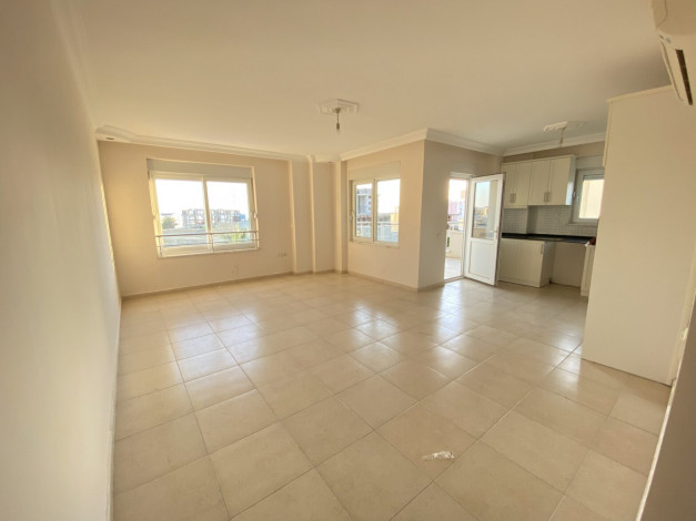 Просторная трехкомнатная квартира с частичным видом на море в районе Авсаллар, 115 м2 - Ракурс 3