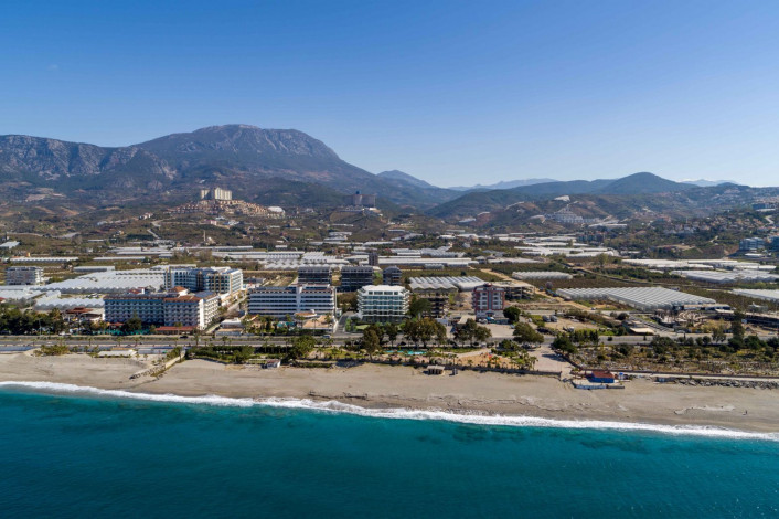 Наша гордость! Проект премиум класса Nordic Art на этапе строительства в районе Каргыджак на первой линии моря, 68-181 м2 - Ракурс 19