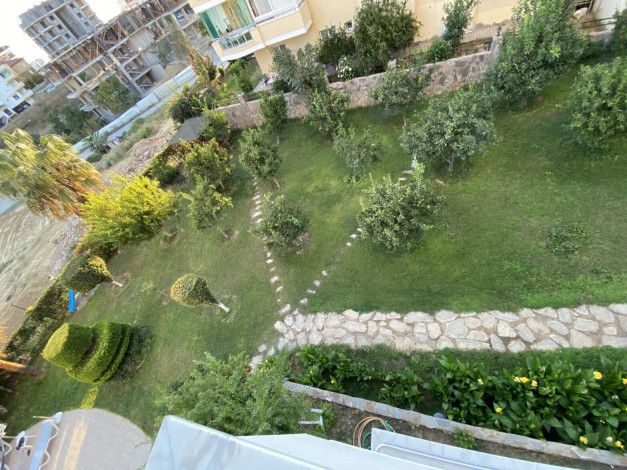 Просторная трехкомнатная квартира с частичным видом на море в районе Авсаллар, 115 м2 - Ракурс 6