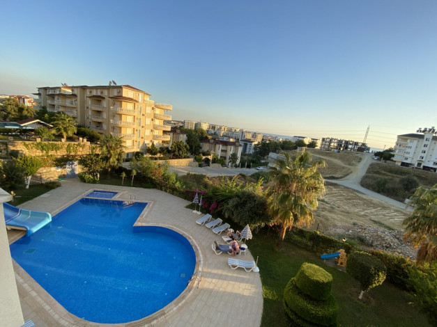 Просторная трехкомнатная квартира с частичным видом на море в районе Авсаллар, 115 м2 - Ракурс 7