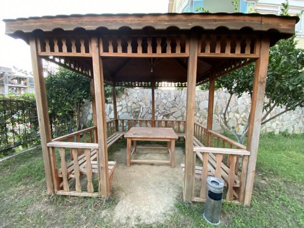 Просторная трехкомнатная квартира с частичным видом на море в районе Авсаллар, 115 м2 - Ракурс 21