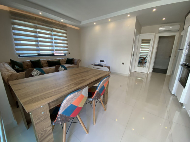 Две квартиры 2+1 в комплексе на первой линии моря, 100 м2 - Ракурс 7