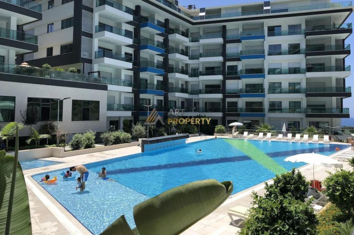 Две квартиры 2+1 в комплексе на первой линии моря, 100 м2 - Ракурс 23