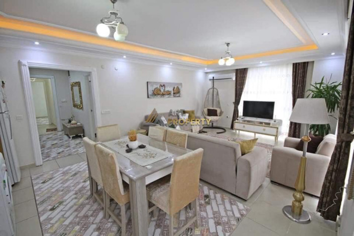 Квартира 2+1 с мебелью на высоком этаже в Махмутларе, 120 м2 - Ракурс 11