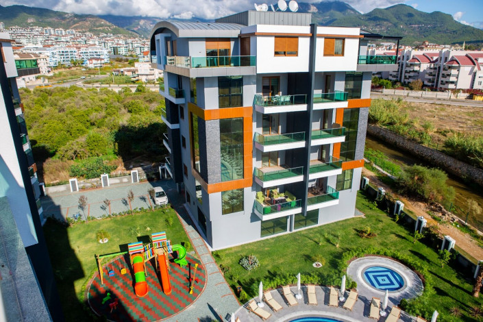 Две четырехкомнатные квартиры подходящие для получения гражданства, район Оба, 180 м2 - Ракурс 7