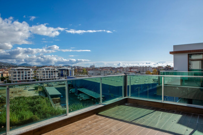 Две четырехкомнатные квартиры подходящие для получения гражданства, район Оба, 180 м2 - Ракурс 15