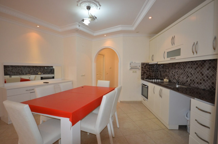 Трехкомнатная мебелированная квартира в районе Авсаллар, Алания 115м - Ракурс 8