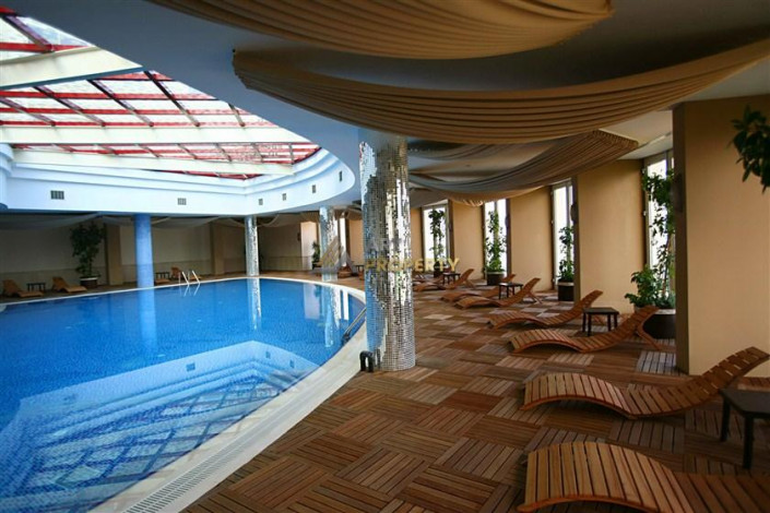 Светлые двухуровневые апартаменты 2+1 в отличном комплексе в районе Каргыджак, 137 м2 - Ракурс 14