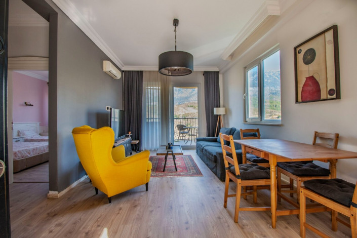 Светлые двухуровневые апартаменты 2+1 в отличном комплексе в районе Каргыджак, 137 м2 - Ракурс 18