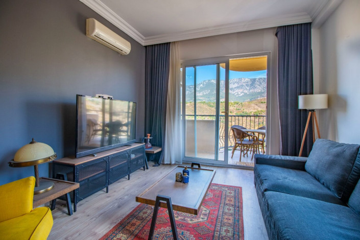 Светлые двухуровневые апартаменты 2+1 в отличном комплексе в районе Каргыджак, 137 м2 - Ракурс 21