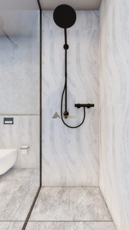 Наша гордость! Проект премиум класса Nordic Art на этапе строительства в районе Каргыджак на первой линии моря, 68-181 м2 - Ракурс 56