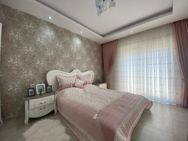 Двухуровневая квартира 2+1 в новом комплексе в районе Оба, 125 м2 - Ракурс 12