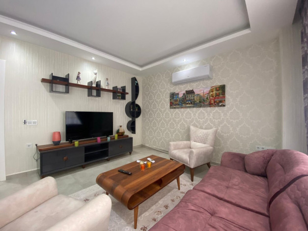 Двухуровневая квартира 2+1 в новом комплексе в районе Оба, 125 м2 - Ракурс 26