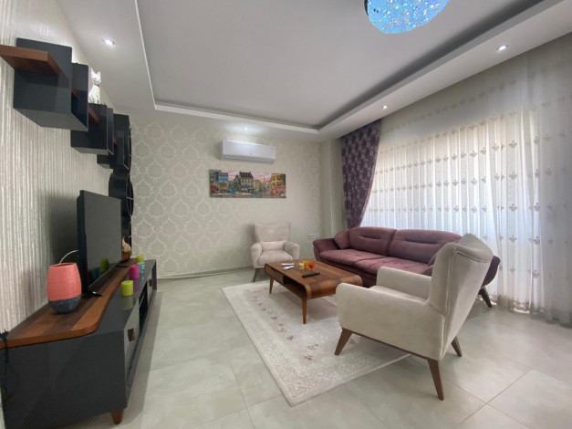 Двухуровневая квартира 2+1 в новом комплексе в районе Оба, 125 м2 - Ракурс 32