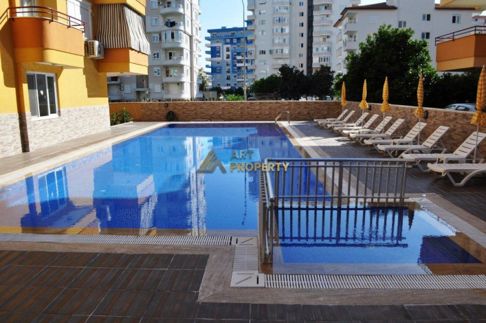 Пятикомнатная квартира-дуплекс с видом на море и горы в районе Махмутлар, 200 м2 - Ракурс 33