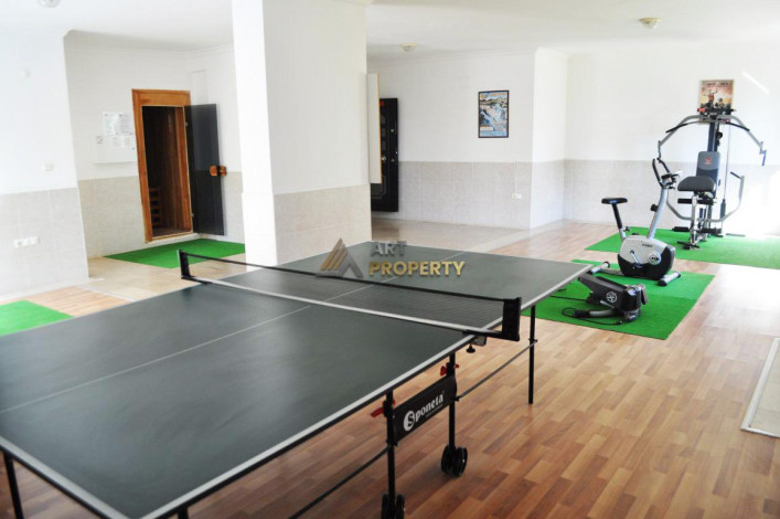 Пятикомнатная квартира-дуплекс с видом на море и горы в районе Махмутлар, 200 м2 - Ракурс 35