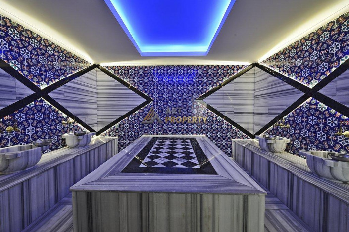 Трехкомнатная квартира в комплексе с хорошей инфраструктурой в районе Махмутлар, 200 м2 - Ракурс 15