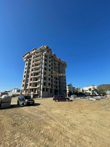 Новый комплекс на стадии строительства с квартирами с видом на море в Газипаша, 50-175 м2 - Ракурс 2