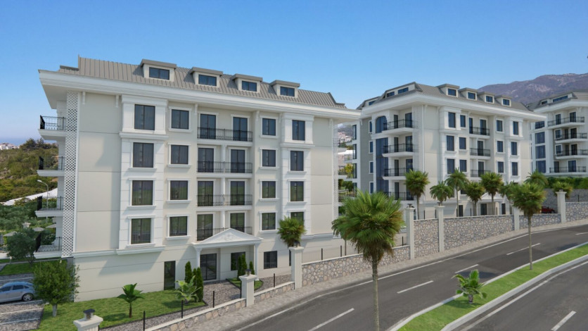 Новый проект премиум класса с видом на море и горы в районе Оба, 95-236 м2 - Ракурс 5