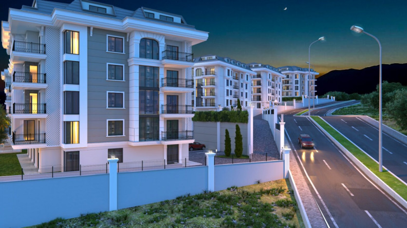 Новый проект премиум класса с видом на море и горы в районе Оба, 95-236 м2 - Ракурс 10