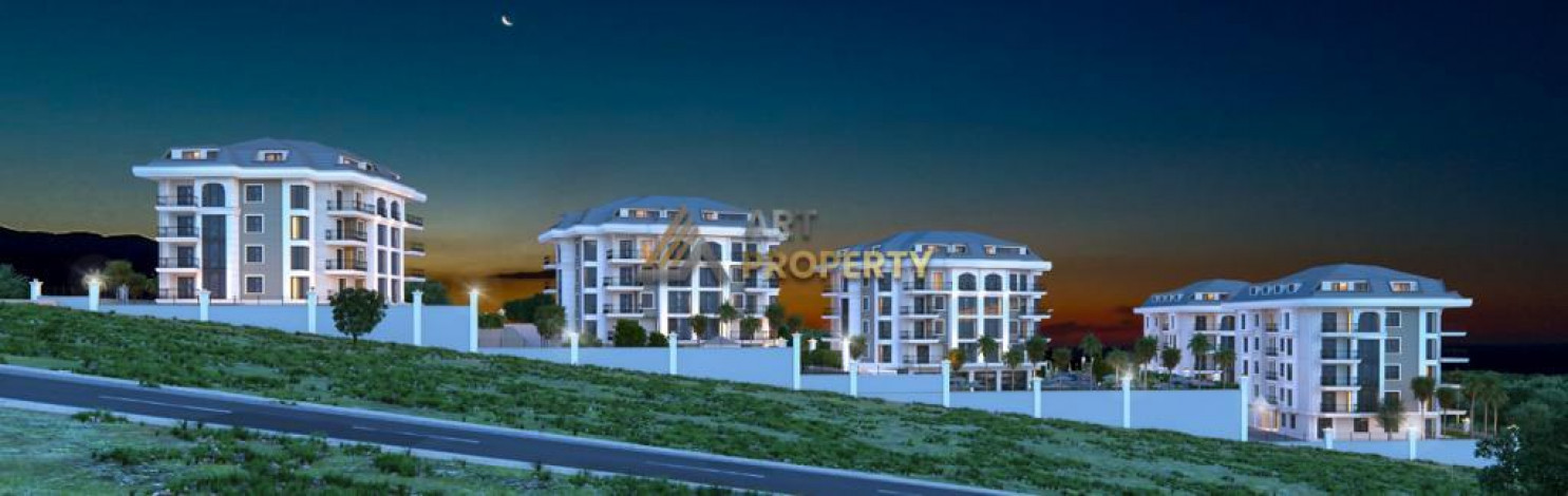 Новый проект премиум класса с видом на море и горы в районе Оба, 95-236 м2 - Ракурс 15