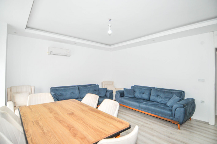 Полностью меблированная квартира 2+1 с видом на горы в районе Алании, 125м2 - Ракурс 4