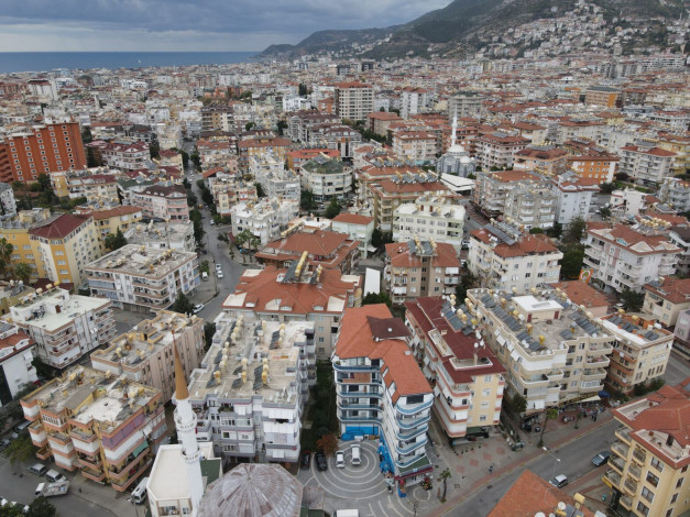 Полностью меблированная квартира 2+1 с видом на горы в районе Алании, 125м2 - Ракурс 12