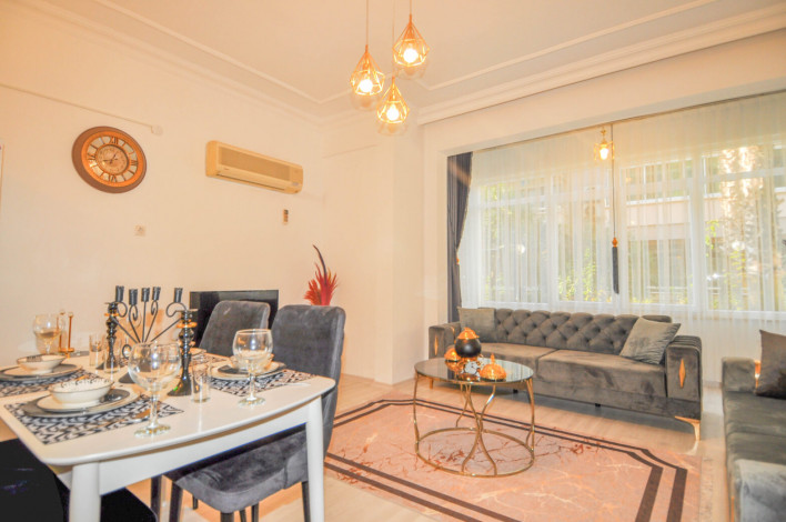 Двухкомнатная квартира на первой линии с современной мебелью в Махмутлар, 65 м2 - Ракурс 24