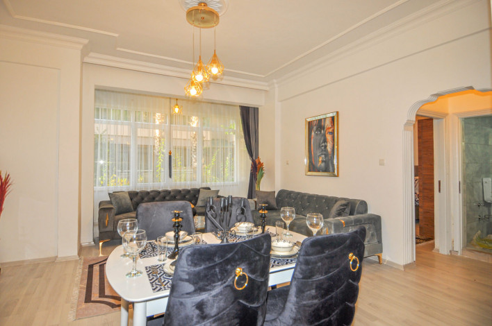 Двухкомнатная квартира на первой линии с современной мебелью в Махмутлар, 65 м2 - Ракурс 27