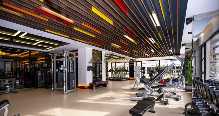 Трехкомнатная квартира в одном из больших комплексов района Махмтулар, 120 м2 - Ракурс 26