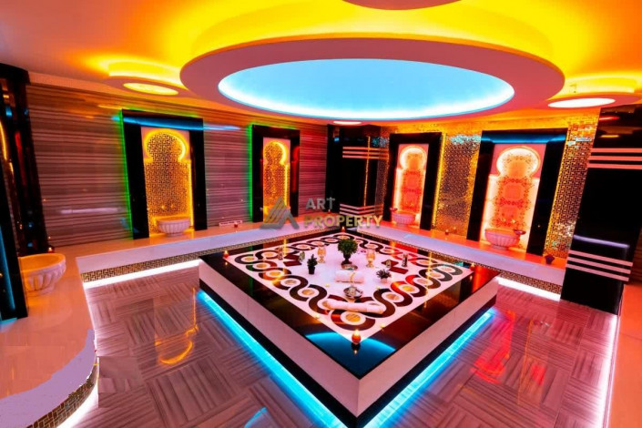 Трехкомнатная квартира в одном из больших комплексов района Махмтулар, 120 м2 - Ракурс 28