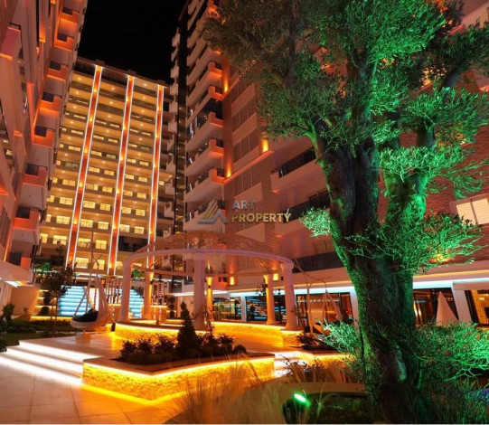 Трехкомнатная квартира в одном из больших комплексов района Махмтулар, 120 м2 - Ракурс 33