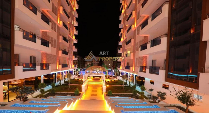 Трехкомнатная квартира в одном из больших комплексов района Махмтулар, 120 м2 - Ракурс 35