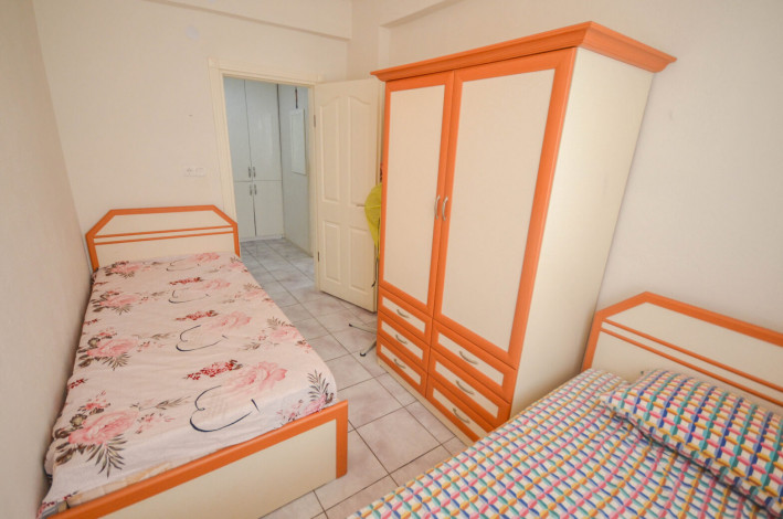 Меблированная трехкомнатная квартира в районе Махмутлар, 90 м2 - Ракурс 17