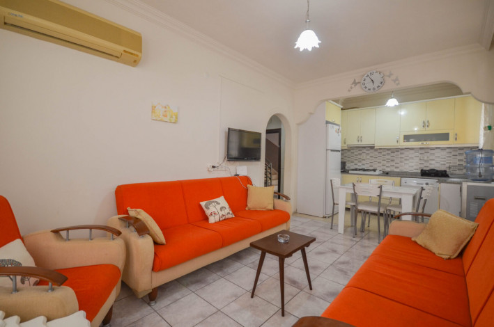 Меблированная трехкомнатная квартира в районе Махмутлар, 90 м2 - Ракурс 18