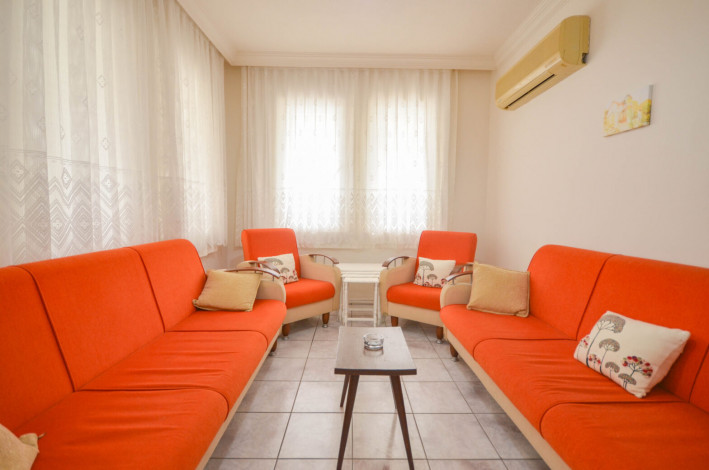 Меблированная трехкомнатная квартира в районе Махмутлар, 90 м2 - Ракурс 19