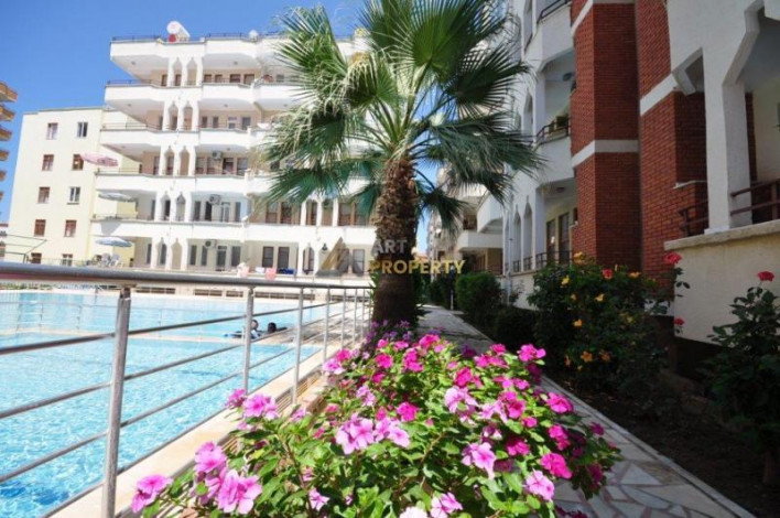 Меблированная трехкомнатная квартира в районе Махмутлар, 90 м2 - Ракурс 27