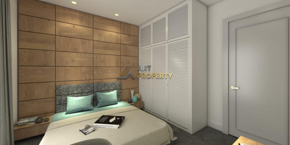 Квартиры 1+1 в комплексе на завершающем этапе строительства в Махмутлар, 55 м2 - Ракурс 8