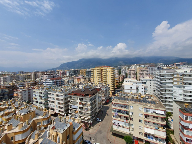 Мебелированный дуплекс 3+1 с видом на море и горы в районе Махмутлар, 170м - Ракурс 2