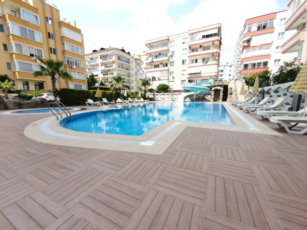 Мебелированный дуплекс 3+1 с видом на море и горы в районе Махмутлар, 170м - Ракурс 25