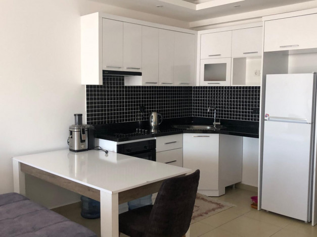 Двухкомнатная меблированая квартира на высоком этаже в районе Махмутлар, 85 м2 - Ракурс 11