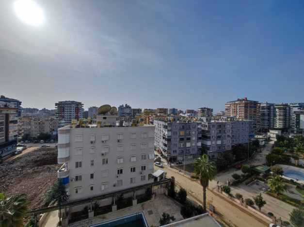 Квартира 1+1 в аренду в районе Махмутлар в комплексе с зимней инфраструктурой, 70 м2 - Ракурс 12