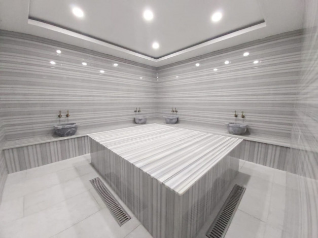 Квартира 1+1 в аренду в районе Махмутлар в комплексе с зимней инфраструктурой, 70 м2 - Ракурс 38