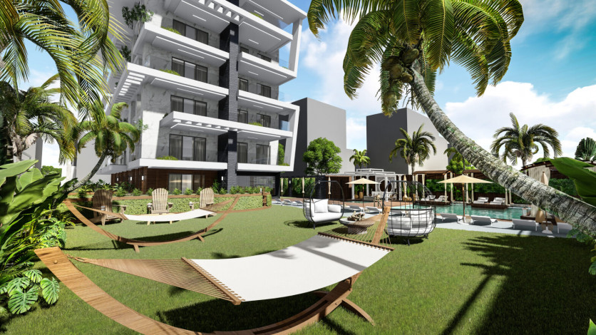 Комплекс на этапе строительства на первой линии моря в районе Кестель, 46-173 - Ракурс 29