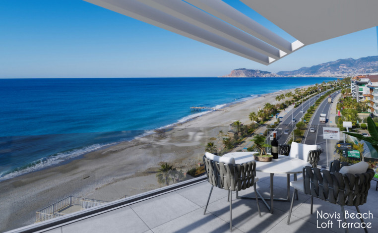 Комплекс на этапе строительства на первой линии моря в районе Кестель, 46-173 - Ракурс 30