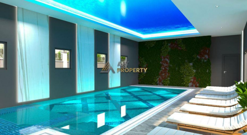 Три полностью меблированные квартиры 1+1 в 300 метрах от моря в Каргыджаке, 70 м2 - Ракурс 2